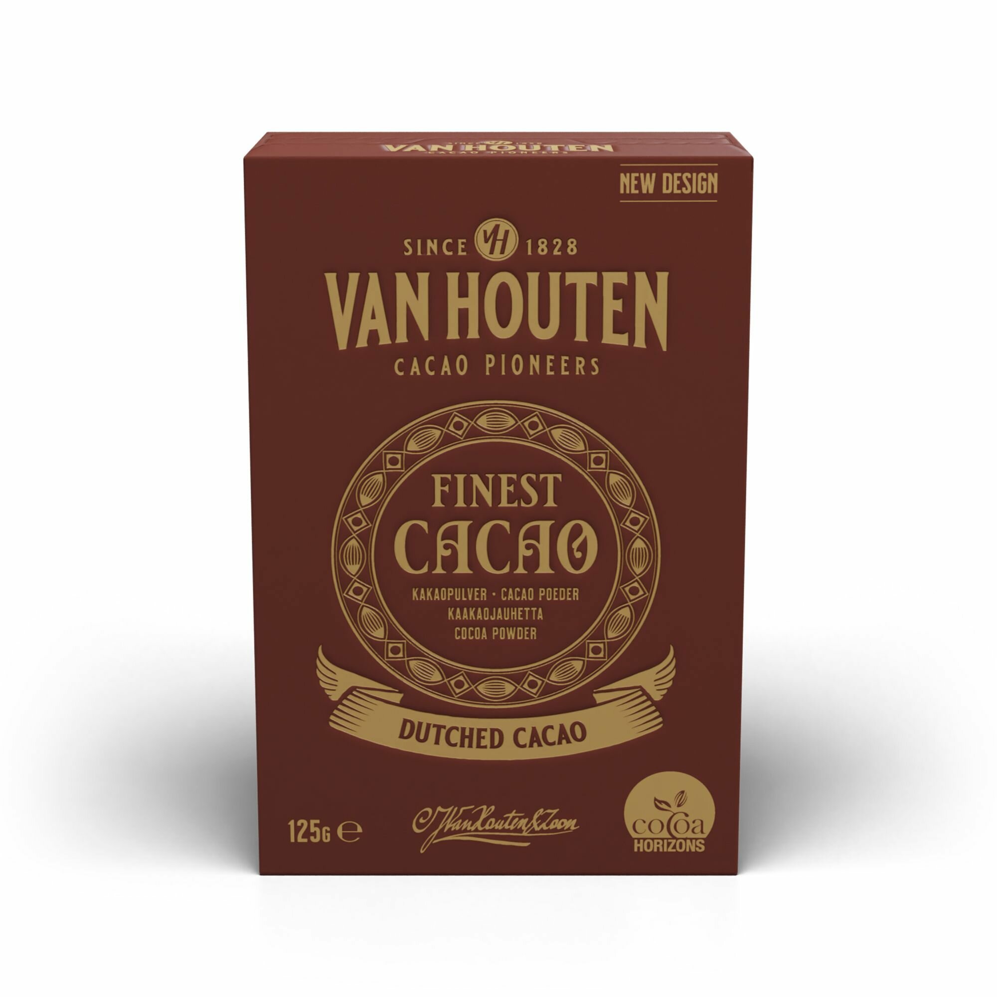 Какао порошок Finest Cacao small Van Houten для горячего шоколада (0,125 кг)