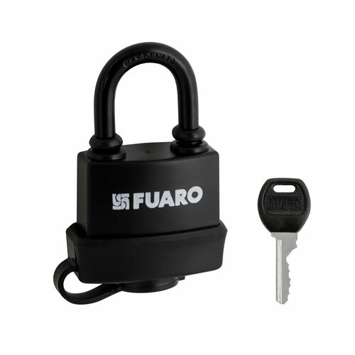 Замок навесной всепогодный Fuaro (Фуаро) PL-WEATHER-3640 Black 3 ключа