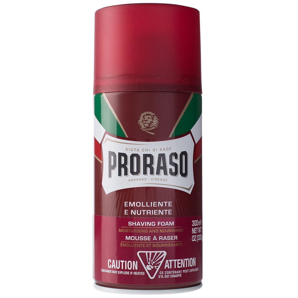 Пена для бритья питательная с маслом сандала и маслом ши Proraso Coarse Beards Shaving Foam, 300 мл