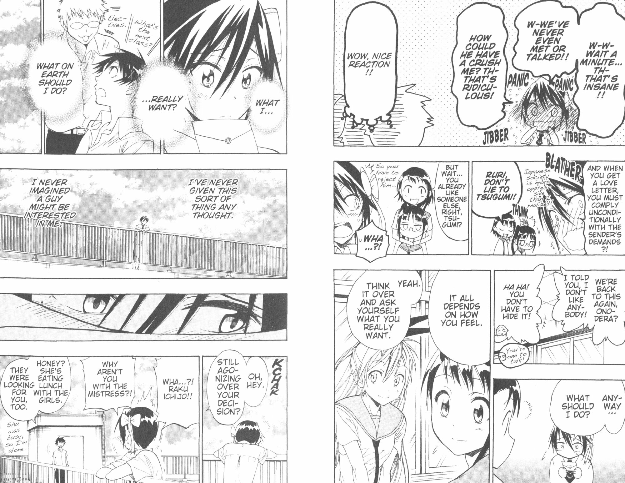 Nisekoi. False Love. Volume 4 (Komi Naoshi) - фото №3