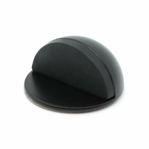 Упор дверной напольный самоклеящийся FIXBERG E-C3013 черный