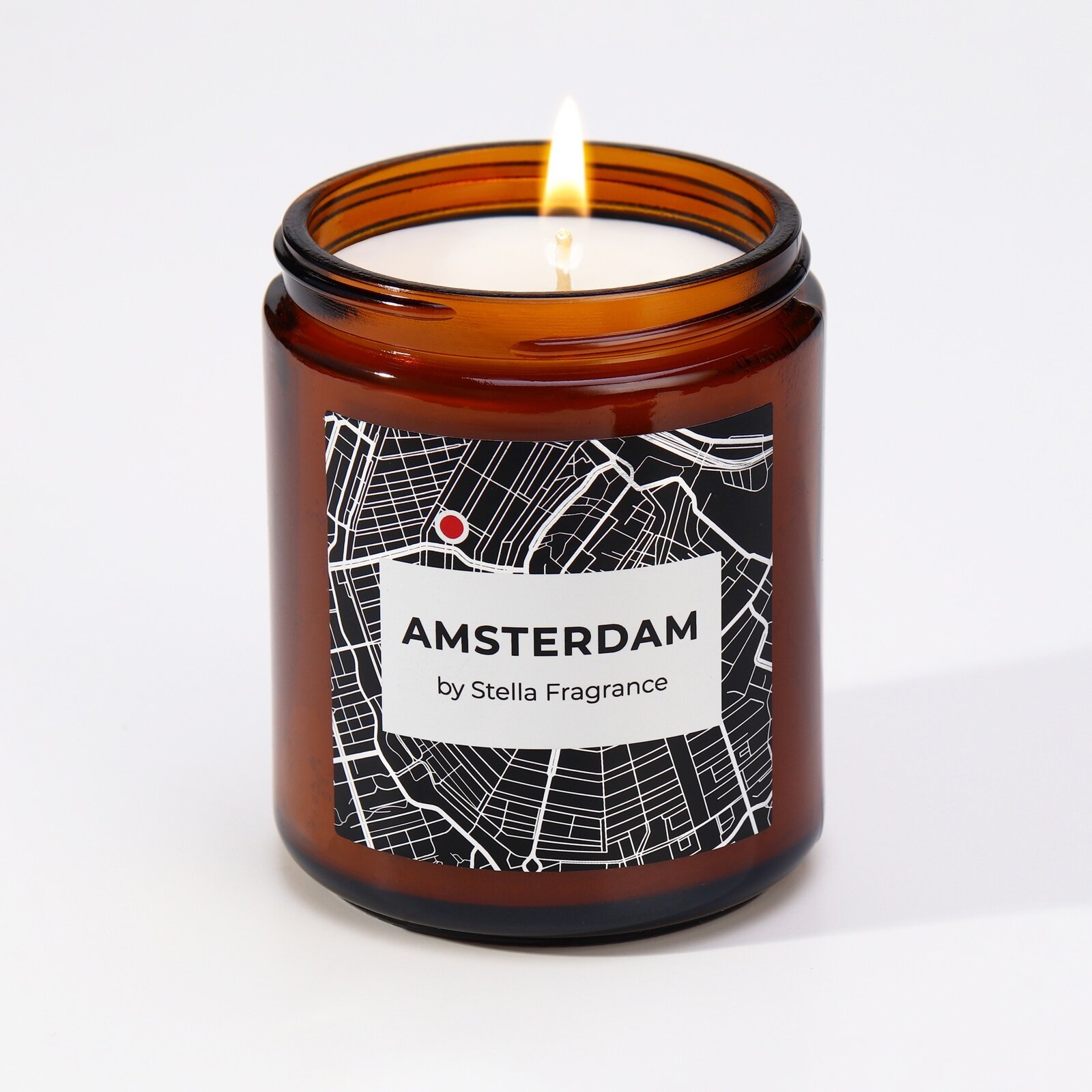 Свеча ароматическая Stella Fragrance Amsterdam 250 г - фото №5