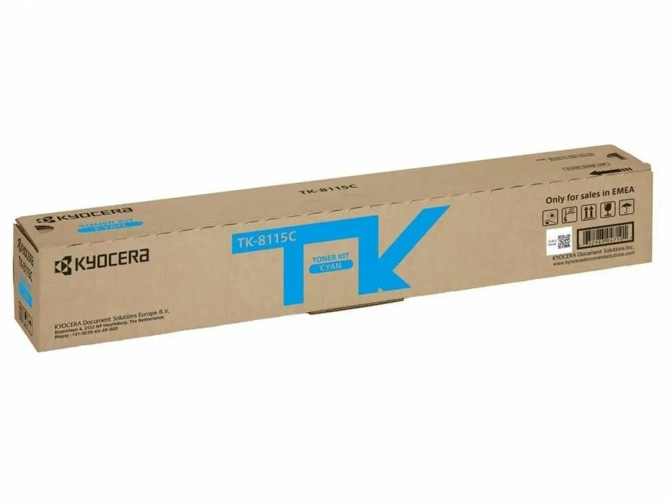 Картридж Kyocera TK-8115C Cyan для принтера Kyocera ECOSYS M8130cidn