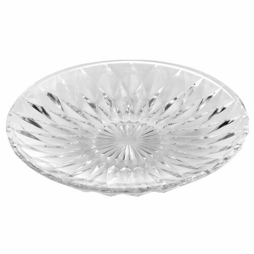 Блюдо walmer stamp 20см круглое стекло 1053₽