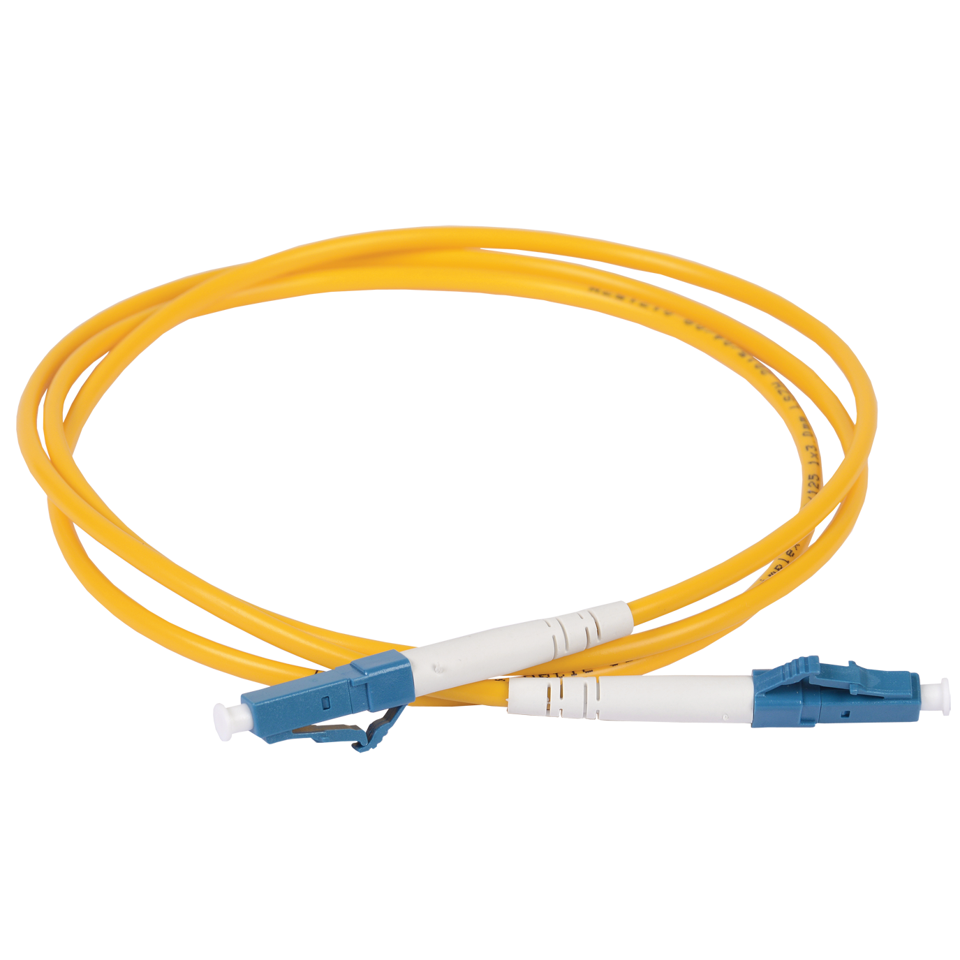 Патч-корд оптический коммутационный соединительный для одномодового кабеля, IEK FPC09-LCU-LCU-C1L-1M (1 шт.)