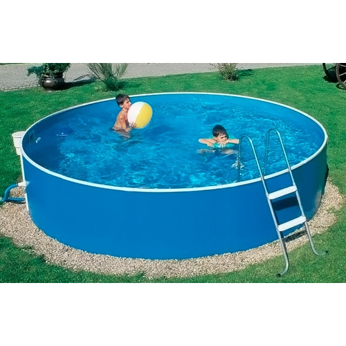Каркасный бассейн Azuro круглый 240, 240х90 см, лестница, без фильтра