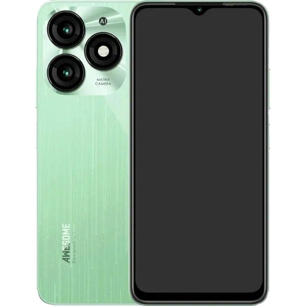 Смартфон Itel A70 4/256 ГБ RU, Dual nano SIM, зеленый