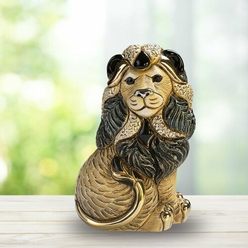 De Rosa DR-F-151-RD Статуэтка лев сидящий de rosa