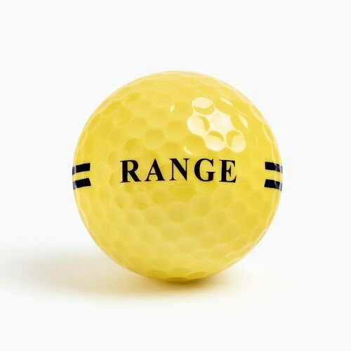 Мяч для гольфа PGM Range, двухкомпонентный, d-4.3, жёлтый (комплект из 300 шт) мяч для гольфа pgm range двухкомпонентный d 4 3