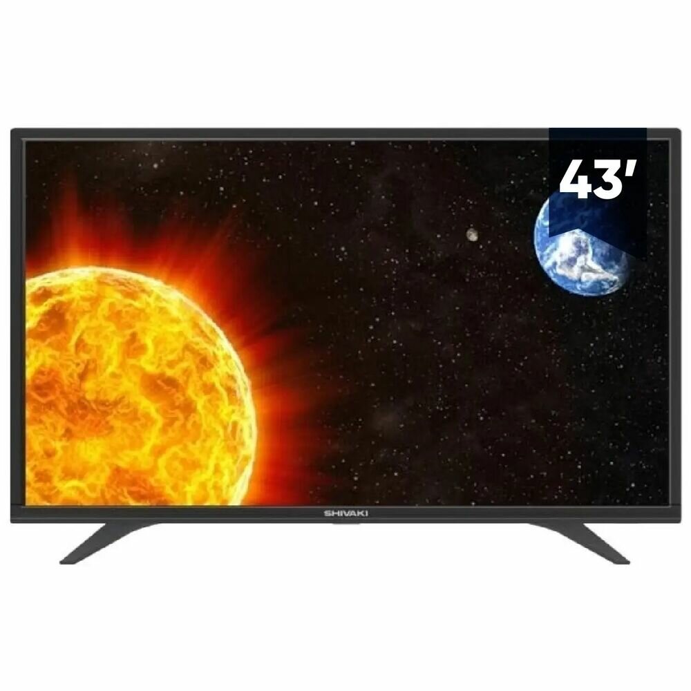 Телевизор 43" Shivaki S43KF5500 (Full HD 1920x1080, Smart TV) черный