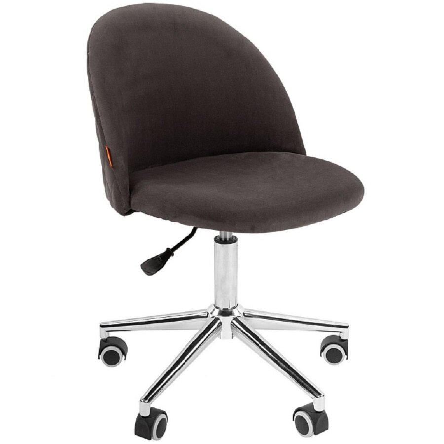 фото Кресло компьютерное офисный стул Chairman HOME118 с газлифтом, голубой Т-71