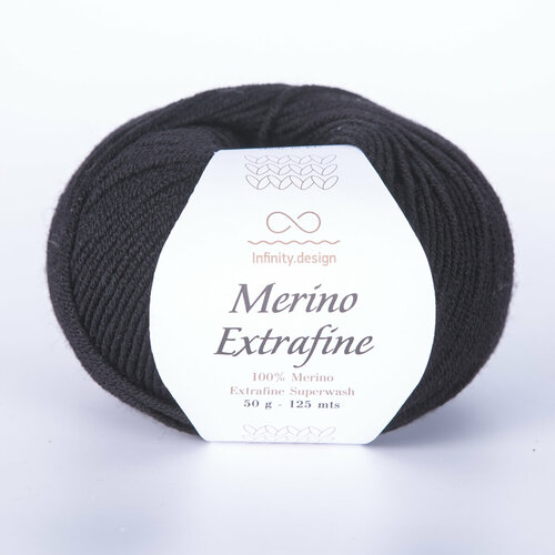 Infinity Design Merino Extrafine (1099 Black)