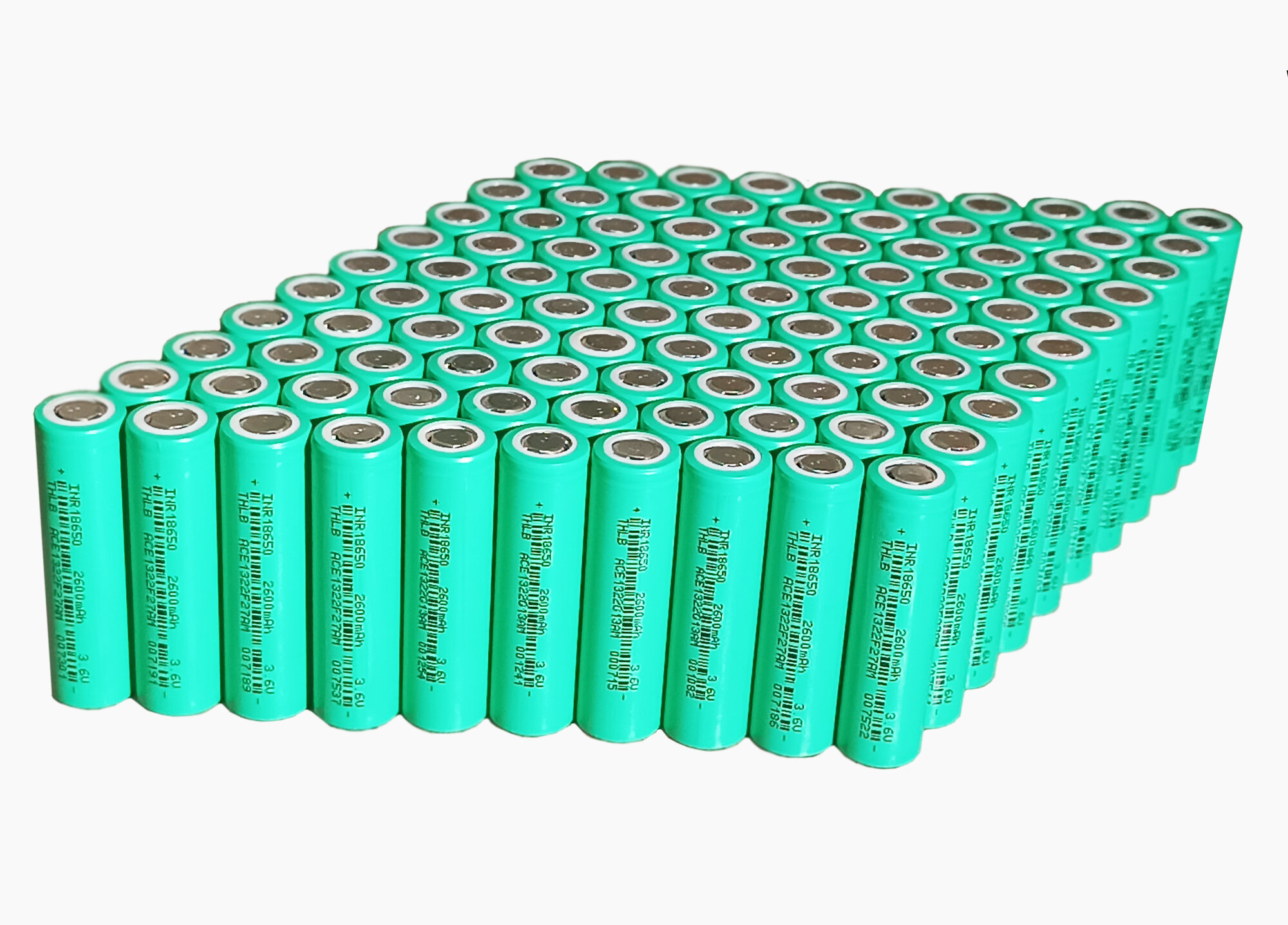 Аккумулятор THLB INR 18650 Li-ion высокотоковый, емкость 2500mAh 3.6V 100шт.