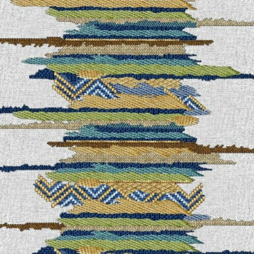 Ткань для шитья хлопок 100%, 1 Метр ткани, Дорожка 225 гр/м2, Отрез - 50х500 см, № 35070/1 Радужный стиль