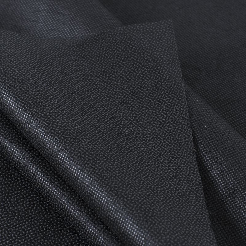 Стабилизатор ткани, Флизелин клеевой 90 см 35 гр/м2, Отрез 90х200 см, цвет черный