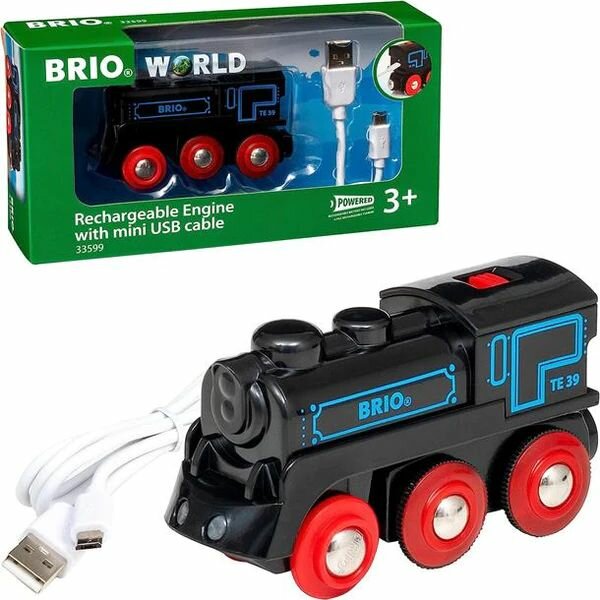 BRIO 33599 Подзаряжаемый паровоз