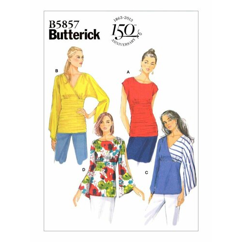 Выкройка Блузон выкройка butterick 5857 блузон