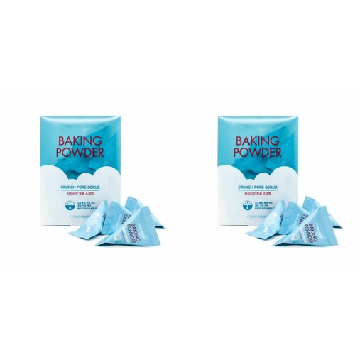 Etude House Набор скрабов с содой ЭХ Baking Powder в пирамидках 7х24 г 2 уп 3024₽