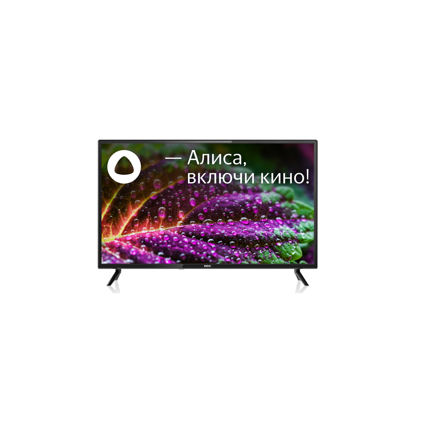 Телевизор BBK 31,5" LED, HD, Smart TV, (Яндекс.ТВ), Звук (16 Вт (2x8 Вт), 3xHDMI, 2xUSB, 1xRJ-45, Черный, 32LEX-7246/TS2C (B) - фото №2