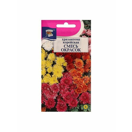 Семена цветов Хризантема многоцветковая Корейская смесь