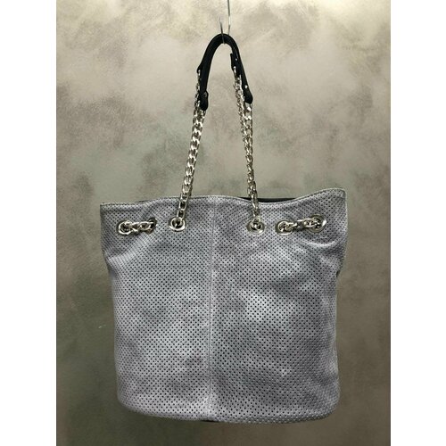 Сумка тоут LOMBARDI, серый