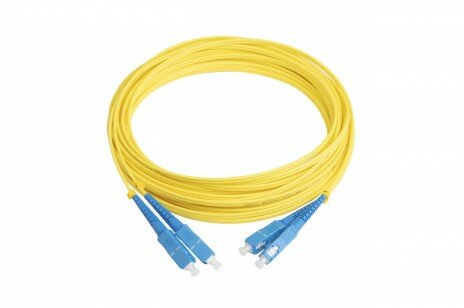 Патч-корд Hyperline 10м (FC-D2-9-SC/UR-SC/UR-H-10M-LSZH-YL)