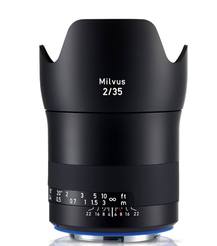 Объектив Zeiss Milvus 35mm f/2 ZE Lens for Canon EF