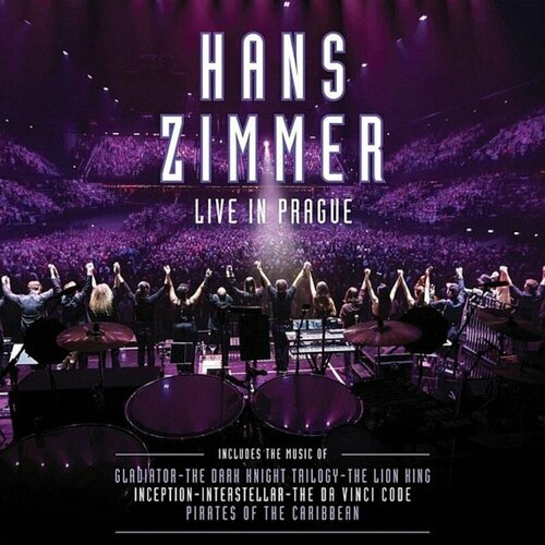 Виниловая пластинка Hans Zimmer - Live In Prague (4LP) зелёный винил