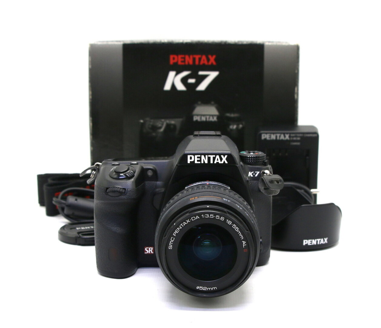 Pentax K-7 kit в упаковке (пробег 6850 кадров)