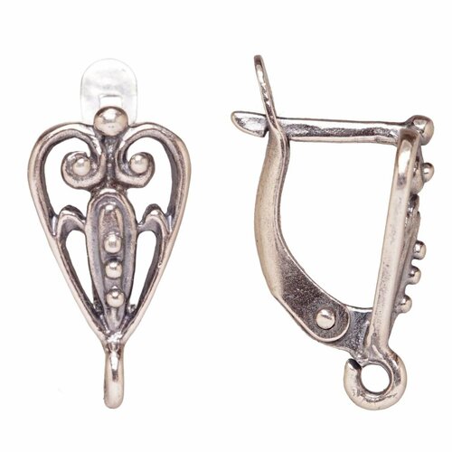 Швензы английский замок посеребрение оксид 2568 Хорошие Вещи 480₽