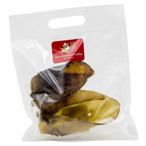 Говяжьи ушки для собак 3 шт 215₽