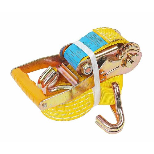 Стяжка крепления груза 4т 6м-50мм с храповиком ТМ, 50У-6/4P1Н2, Торговая марка