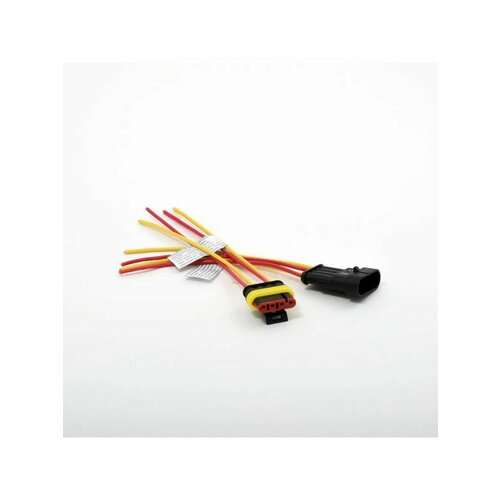 Разъём X-TEC (коннектор) 2-контактный влагозащит. с проводом