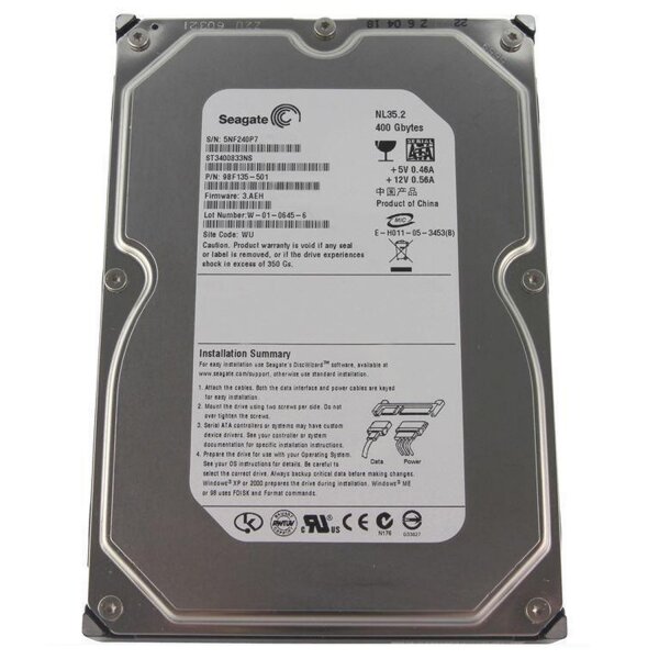 Жесткий диск Seagate ST3400833NS 400Gb SATA 3,5" HDD