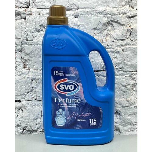 Гель для стирки белья + кондиционер SVO Perfume Midnight 2700мл, 108 стирки, парфюмированный, Полночь