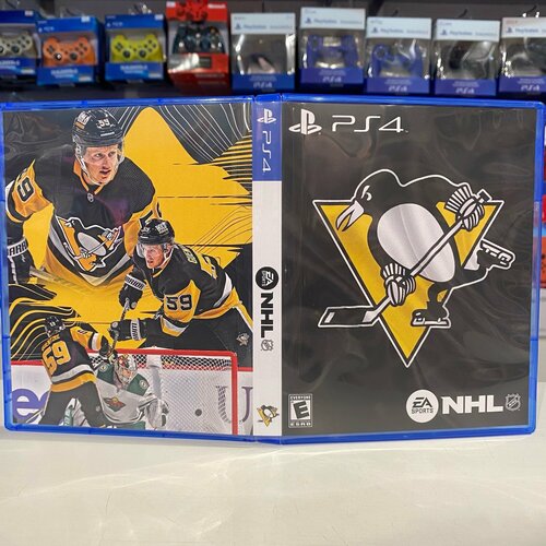 Эксклюзивная обложка PS4 для NHL Pitsburgh Penguins №1