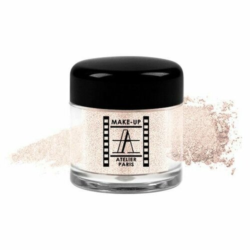 Мерцающая пудра из слюды Make-up Atelier Paris -SL05-бело-розовый бриллиант