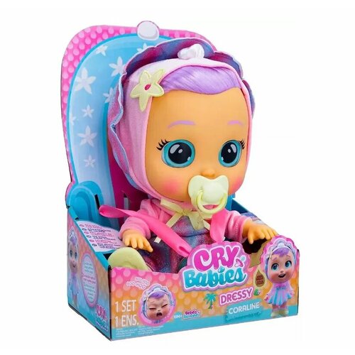 Кукла Коралина IMC Toys Cry Babies Dressy Coraline Плачущий младенец 908413 кукла cry babies 40889 dressy кэти