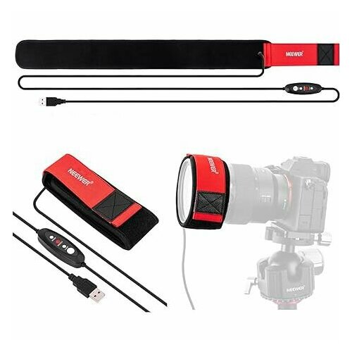 Нагреватель объектива для зеркальной камеры NEEWER 500 мм USB 219000₽