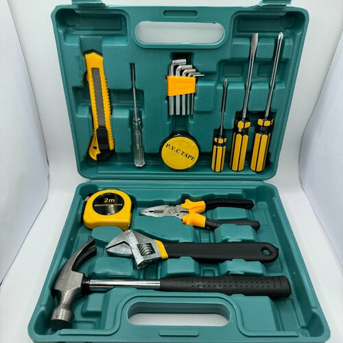 Набор инструментов универсальный 15 предметов в кейсе