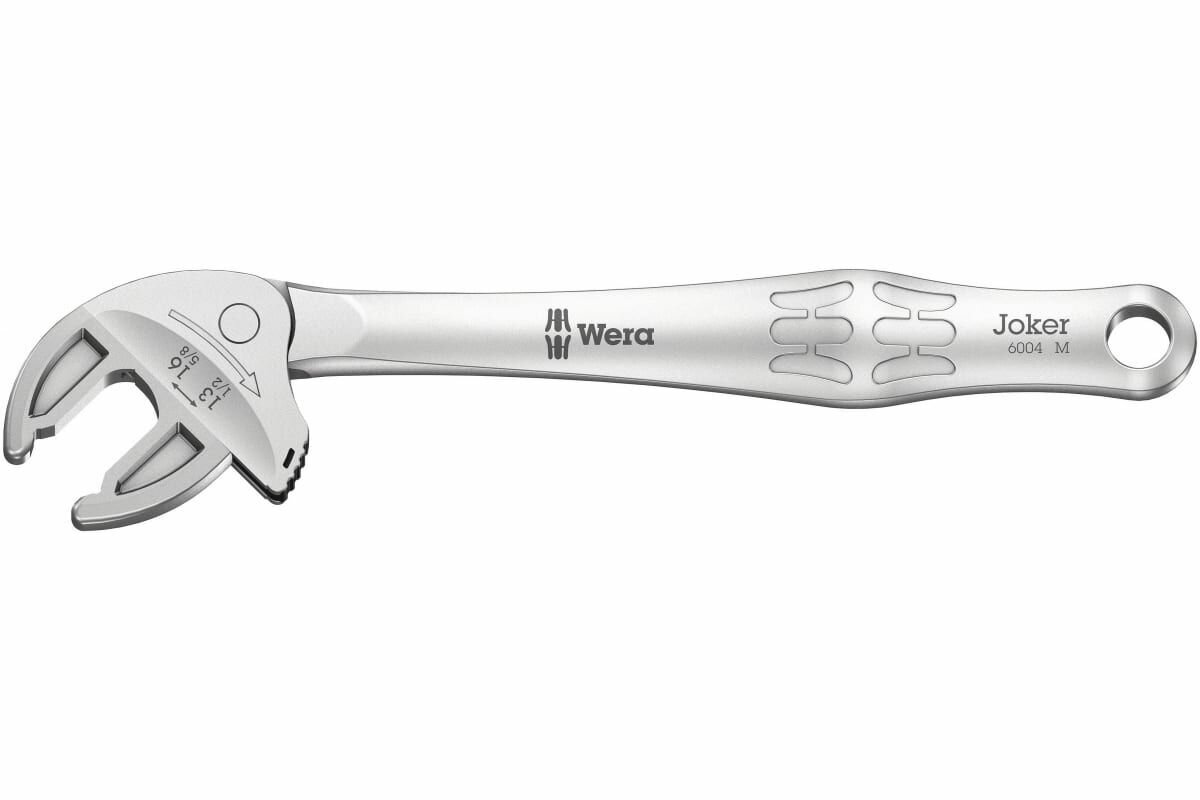 Рожковый гаечный ключ Wera с самонастройкой, 13-16 мм, Joker M WE-020103