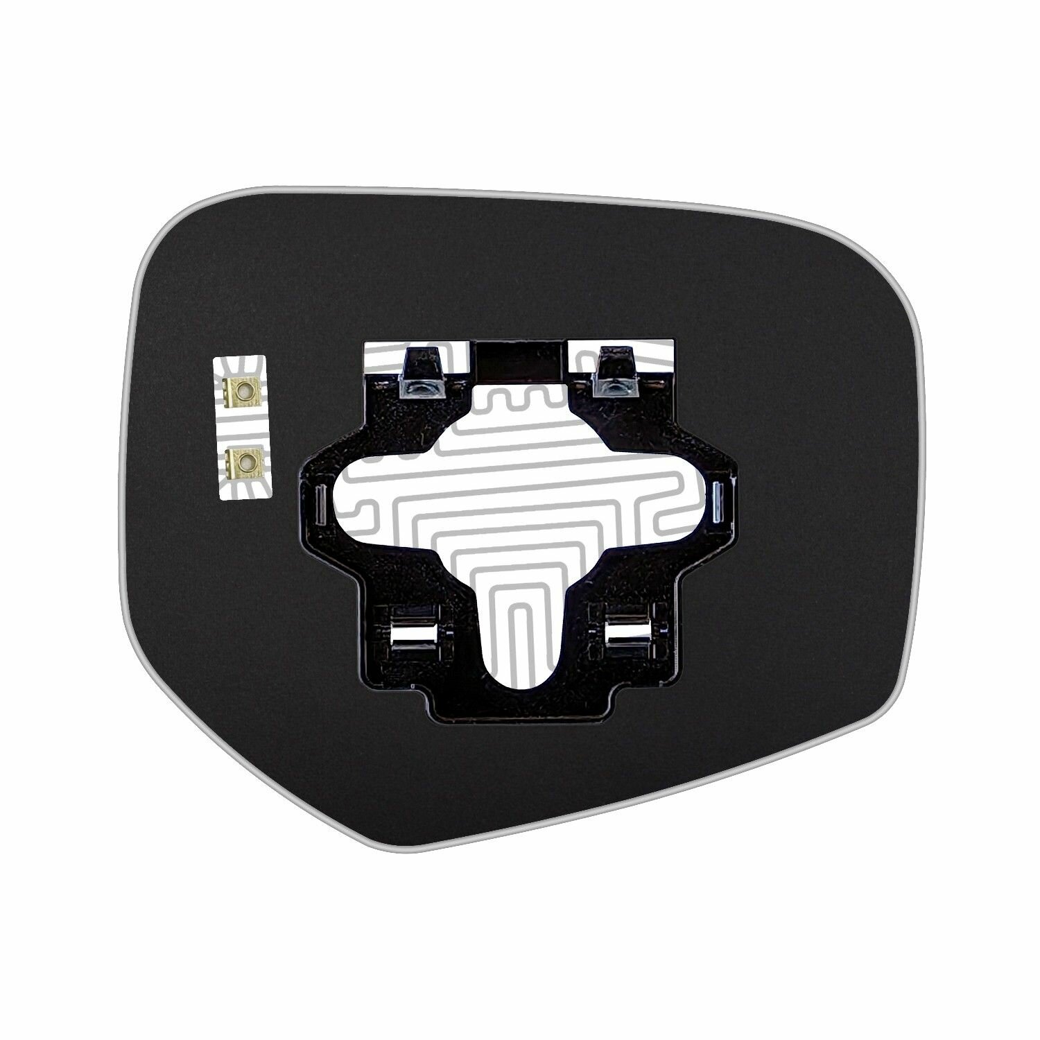 фото Элемент зеркала MITSUBISHI L200 c 2006 по 2019 левый асферический c обогревом 68220606