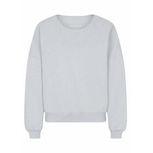 Свитшот JUVIA, размер S, голубой polar fleece pullover women plain sweatshirt limit stock women sweaters and sherpa pullover dom1071409