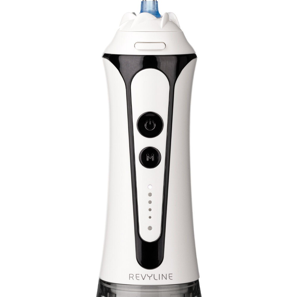 Ирригатор Revyline 450, 5 режимов, питание от аккумулятора, USB, белый — фото 1