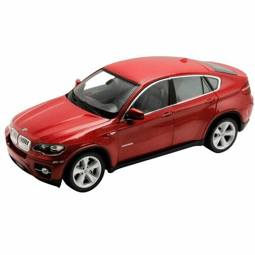 Машинка Welly 1:38 BMW X6 красная 43617W/красная welly 1 24 bmw 335i alloy luxury vehicle diecast pull back cars model toy collection xmas gift