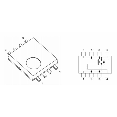 Микросхема TPCA8087 N-Channel MOSFET 30V 56A SOP-ADVANCE ботинки z20066 01 56a хаки 40