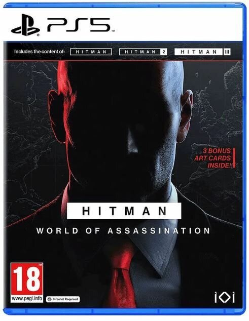 Игра Hitman World of Assassination для Playstation 5. Уцененный товар
