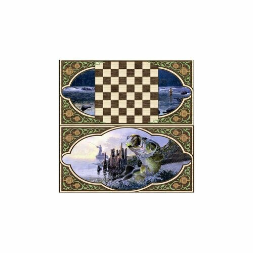 Мастер Бамбук SA-RI-L Нарды в деревянной коробке рыбалка мастер бамбук 3229₽