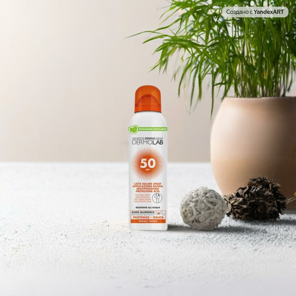 Солнцезащитное молочко Dermolab для лица и тела, 150 мл — фото 1
