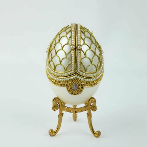 Шкатулка яйцо для ювелирных украшений 3650₽